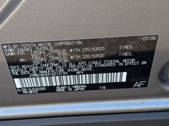 2026 Toyota bZ Limited