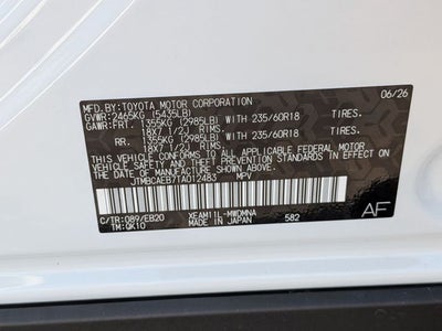 2026 Toyota bZ XLE