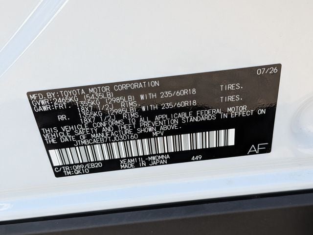 2026 Toyota bZ XLE