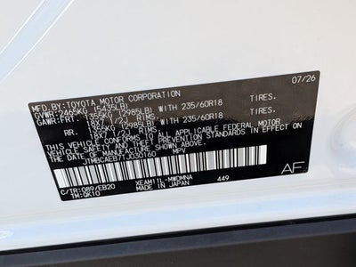 2026 Toyota bZ XLE