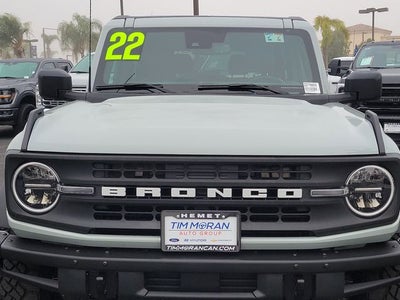 2022 Ford Bronco Black Diamond