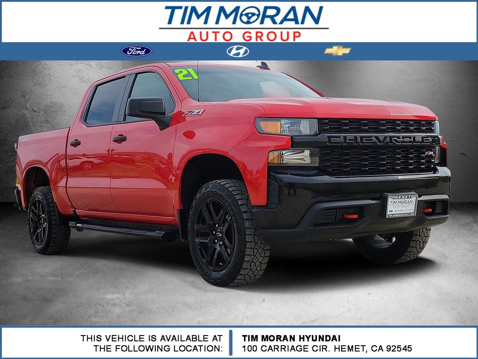 2021 Chevrolet Silverado 1500 Custom Trail Boss