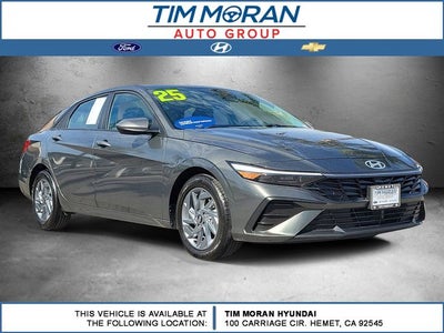 2025 Hyundai Elantra Hybrid Blue