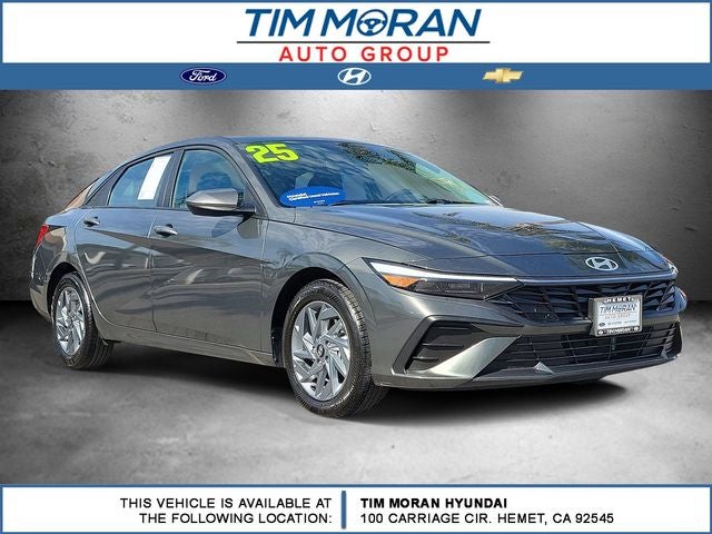 2025 Hyundai Elantra Hybrid Blue