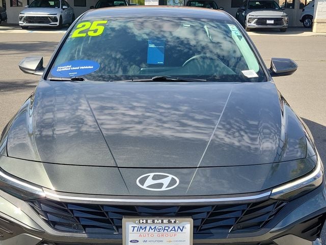 2025 Hyundai Elantra Hybrid Blue