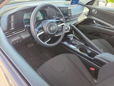 2025 Hyundai Elantra Hybrid Blue