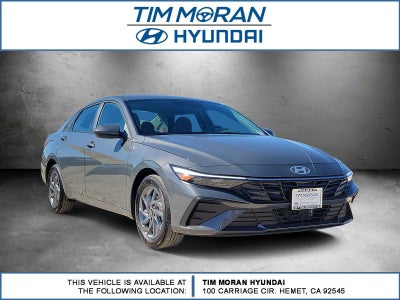 2026 Hyundai Elantra Hybrid Blue