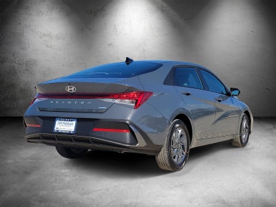 2026 Hyundai Elantra Hybrid Blue