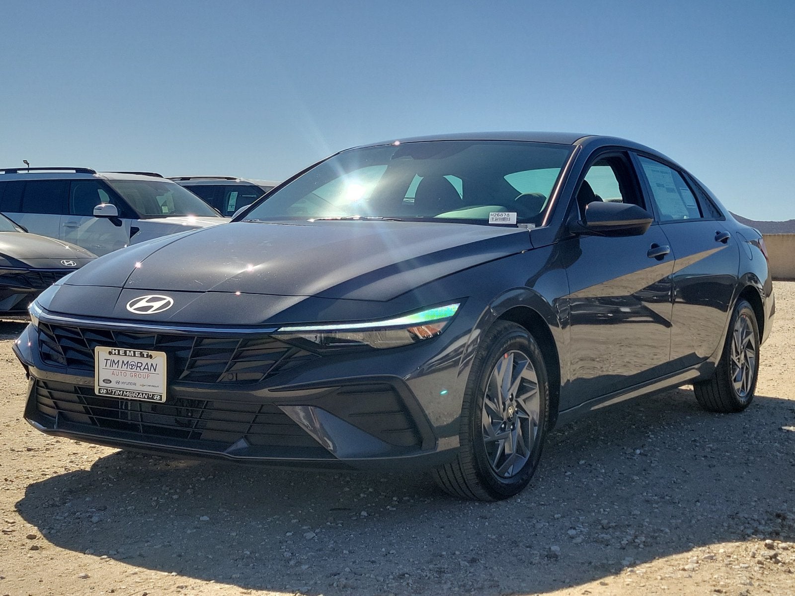 2026 Hyundai Elantra Hybrid Blue