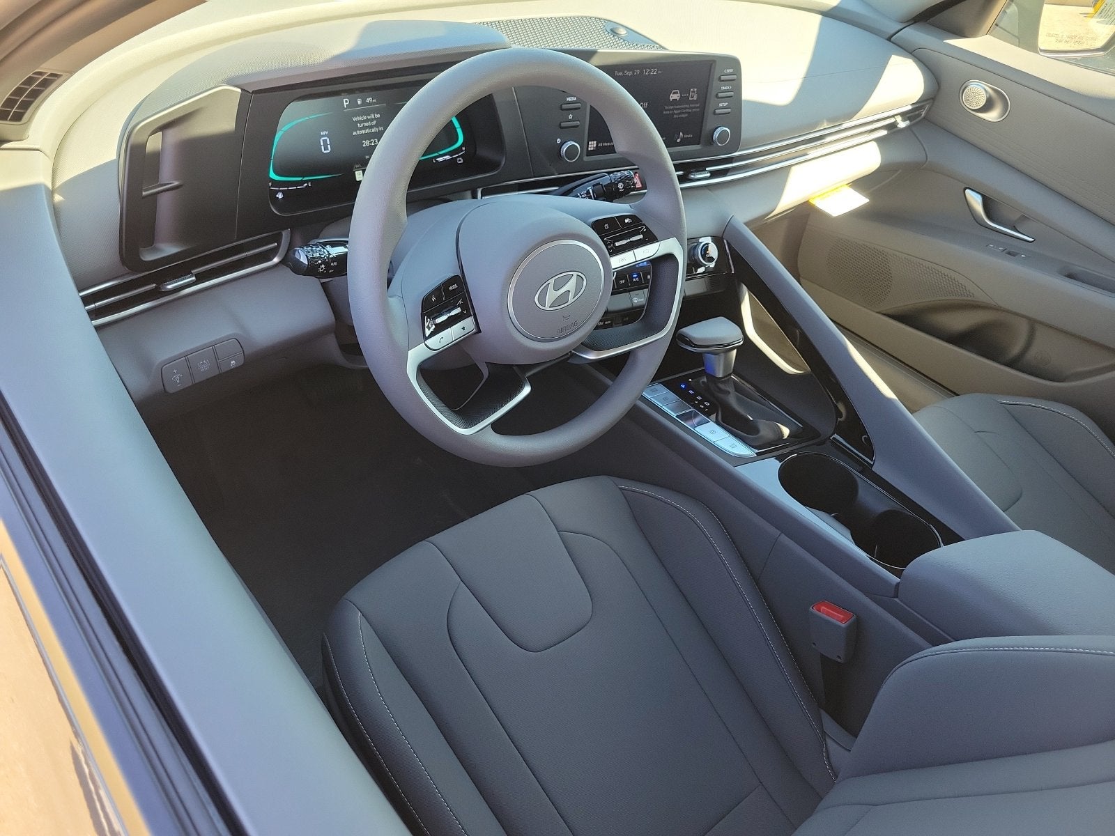 2026 Hyundai Elantra Hybrid Blue