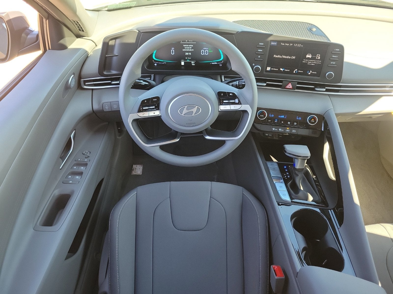 2026 Hyundai Elantra Hybrid Blue
