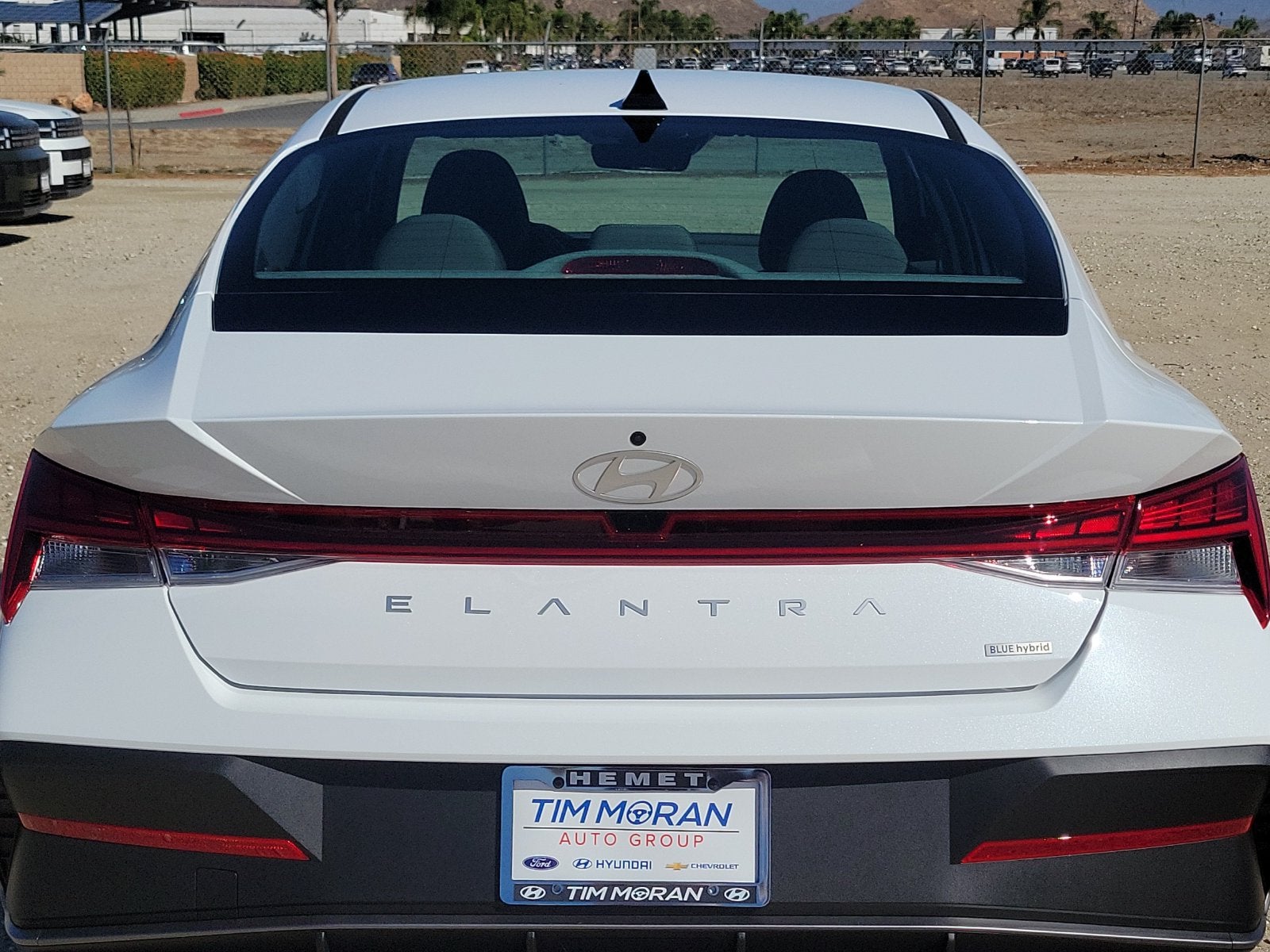 2026 Hyundai Elantra Hybrid Blue