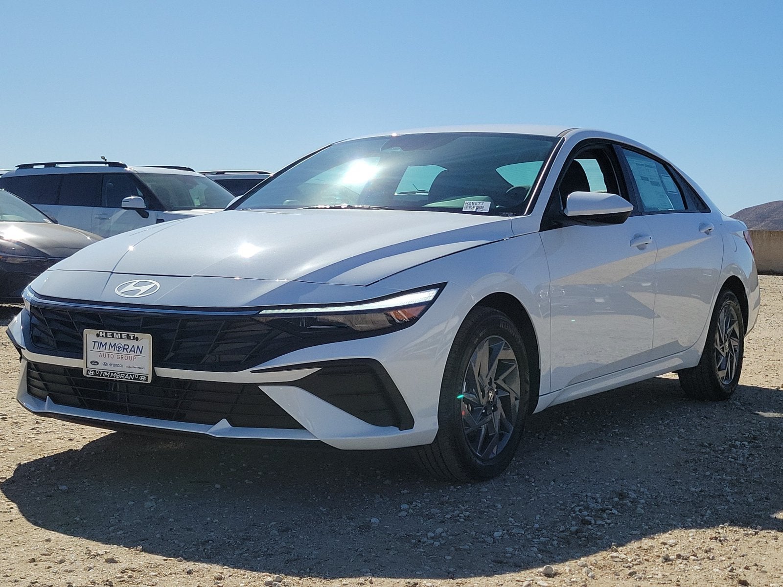 2026 Hyundai Elantra Hybrid Blue