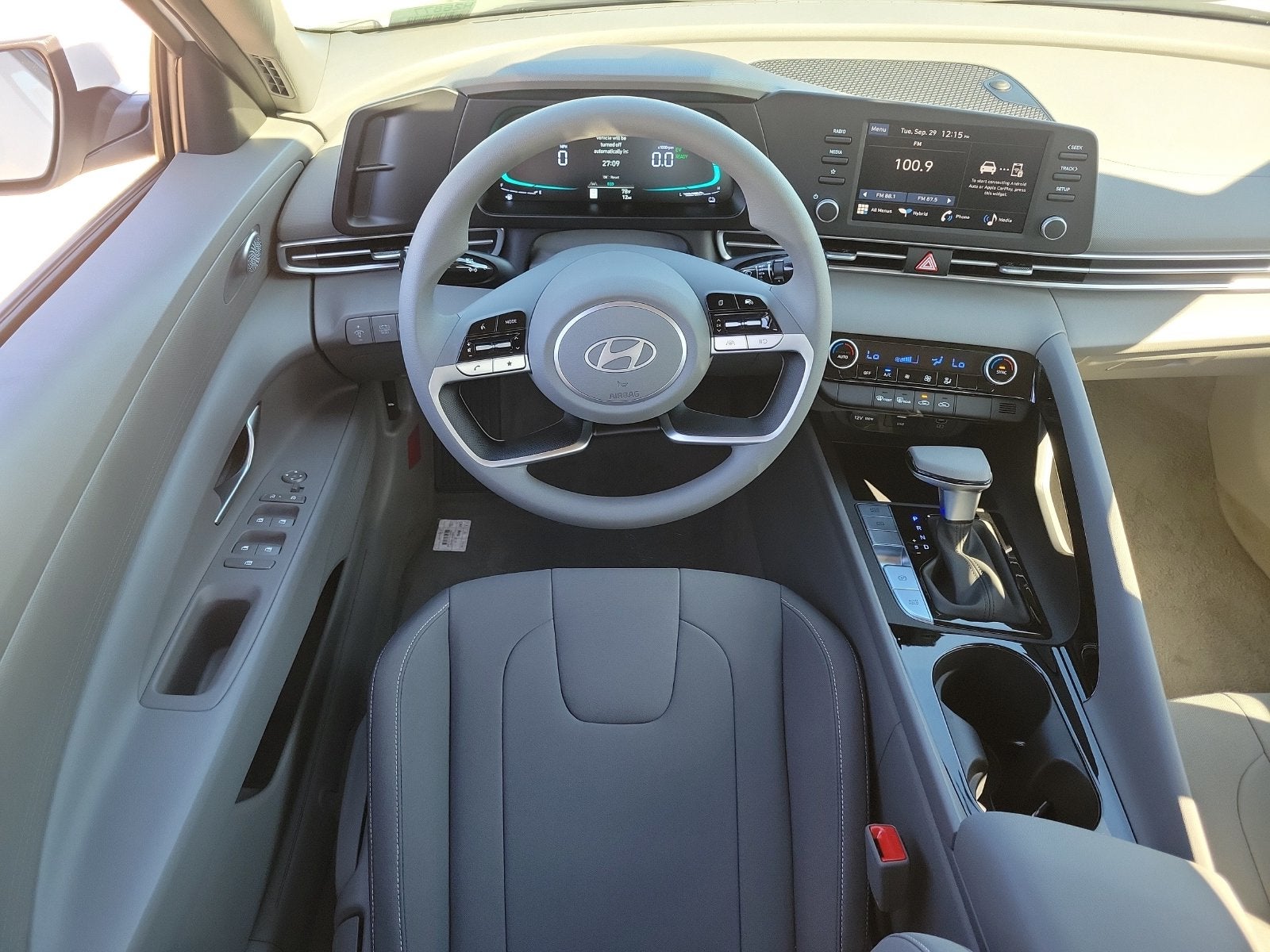 2026 Hyundai Elantra Hybrid Blue