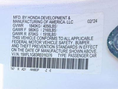 2024 Honda Civic Sport Touring