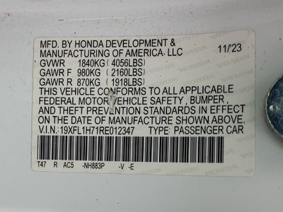 2024 Honda Civic EX-L