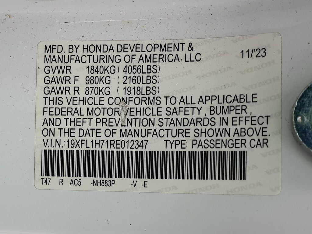 2024 Honda Civic EX-L