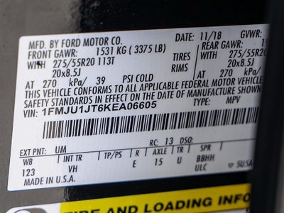 2019 Ford Expedition XLT