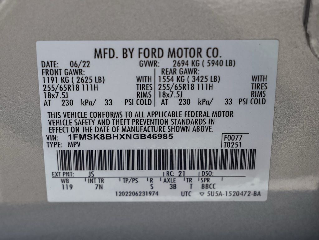 2022 Ford Explorer Base