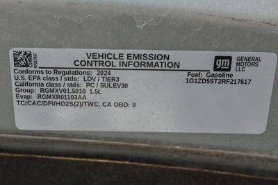 2024 Chevrolet Malibu LT 1LT