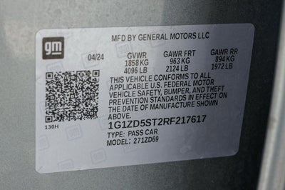 2024 Chevrolet Malibu LT 1LT