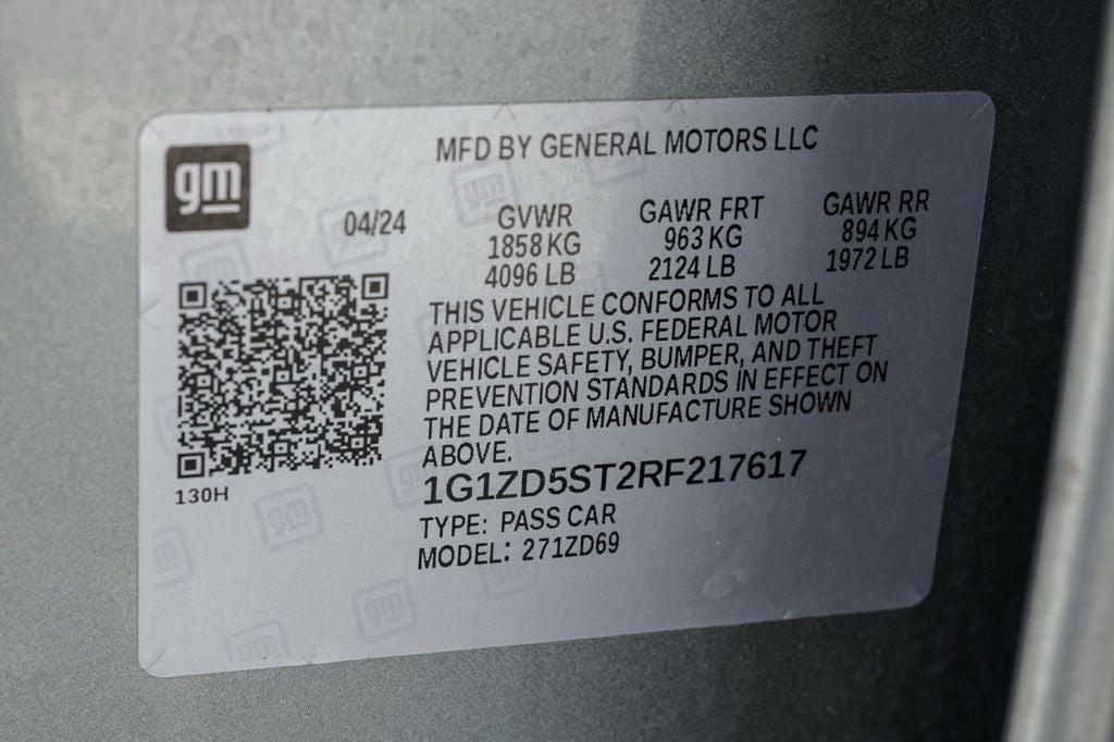 2024 Chevrolet Malibu LT 1LT