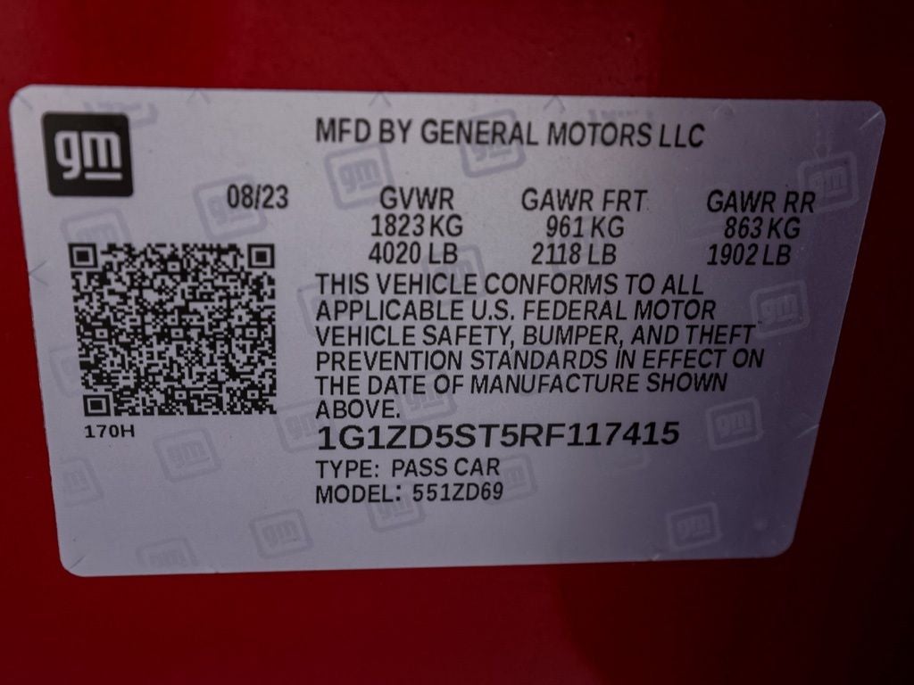 2024 Chevrolet Malibu LT 1LT