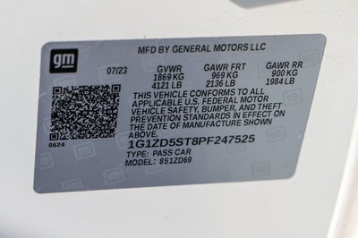 2023 Chevrolet Malibu LT 1LT