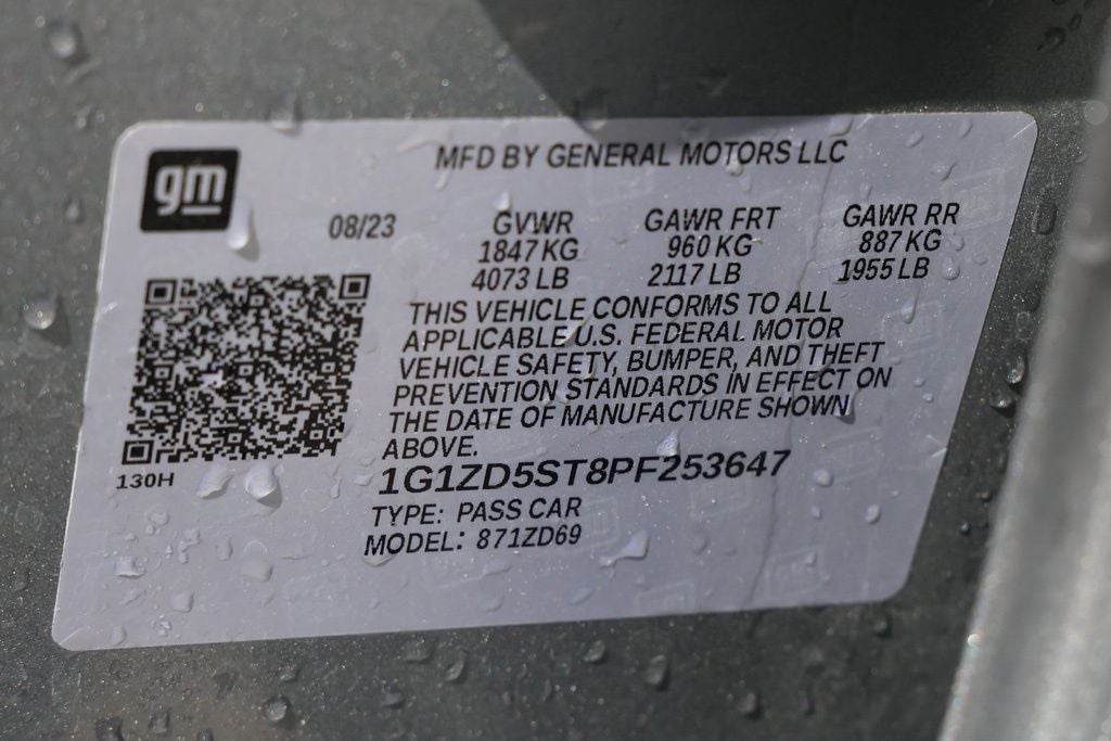 2023 Chevrolet Malibu LT 1LT