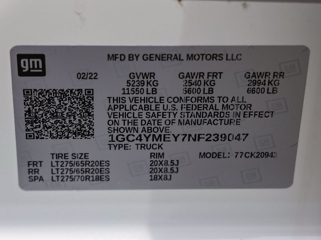 2022 Chevrolet Silverado 2500HD Custom