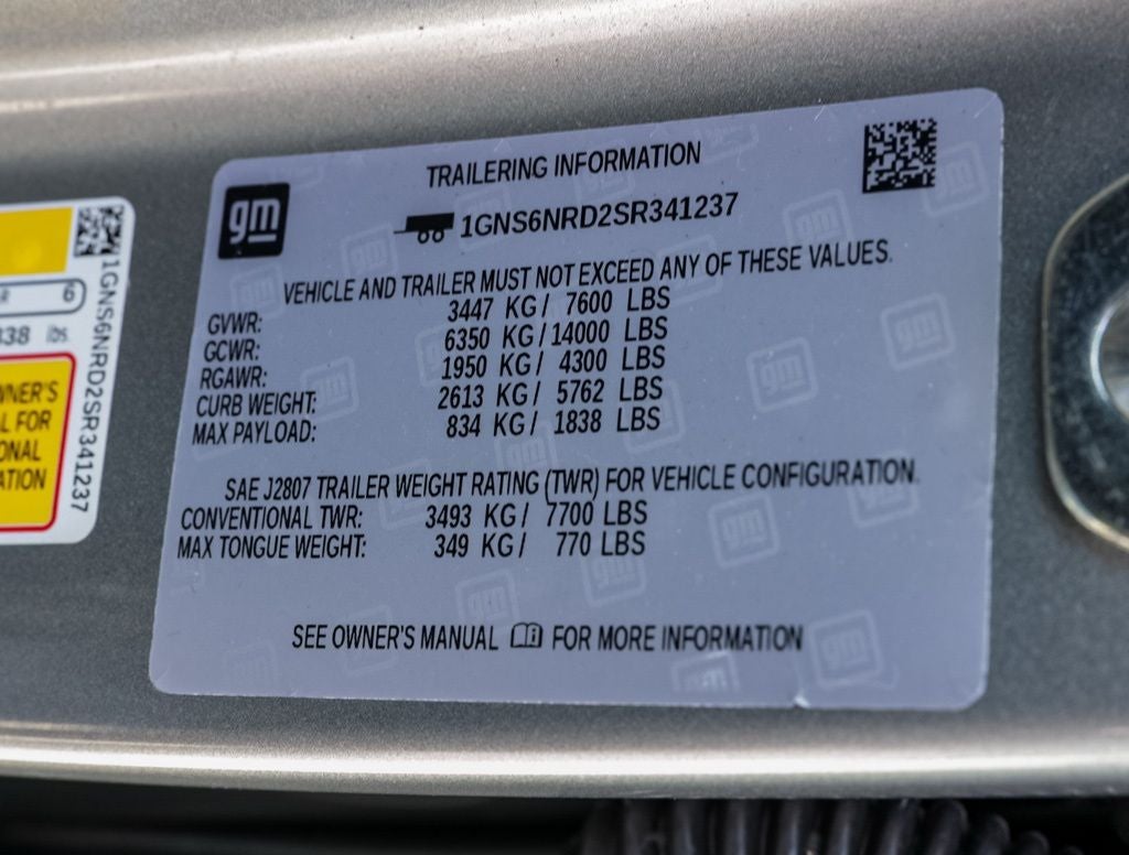 2025 Chevrolet Tahoe LT