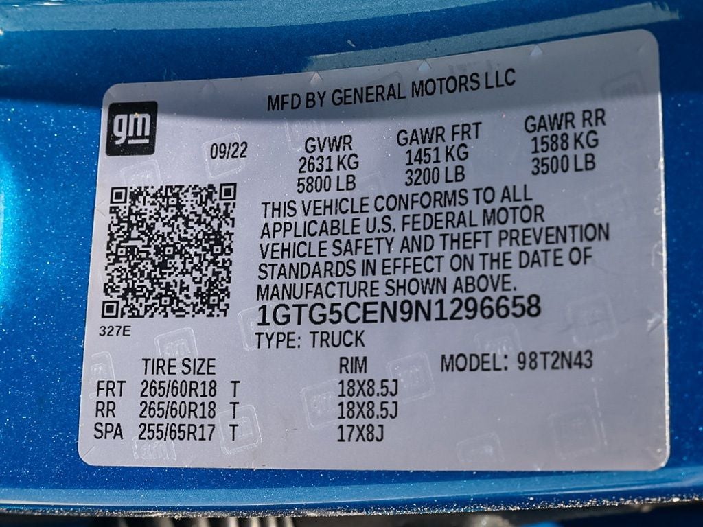 2022 GMC Canyon Elevation