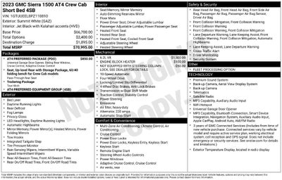 2023 GMC Sierra 1500 AT4