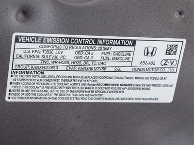 2019 Honda Accord Touring 2.0T
