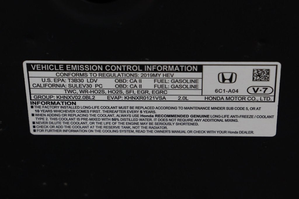2019 Honda Accord Hybrid EX-L
