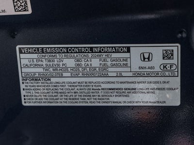2024 Honda Accord Hybrid EX-L