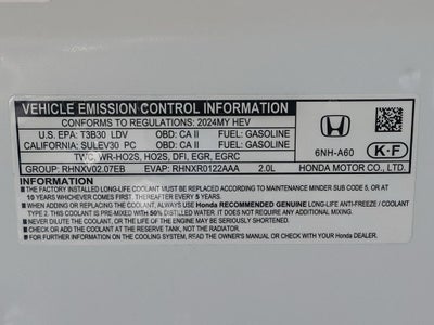 2024 Honda Accord Hybrid Sport-L