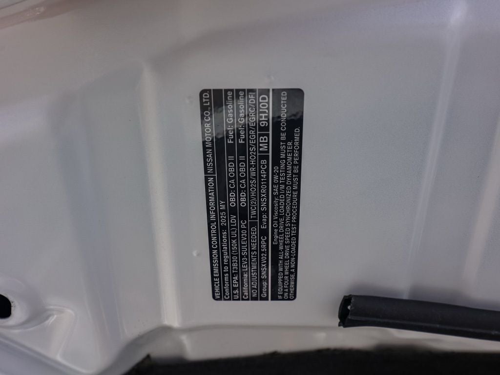 2025 Nissan Altima 2.5 S