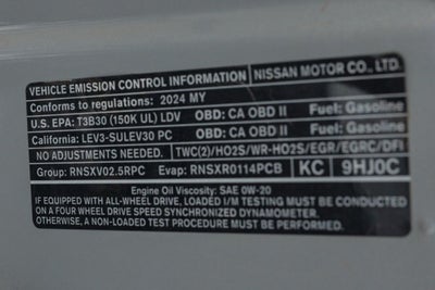 2024 Nissan Altima 2.5 SR