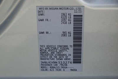 2024 Nissan Altima 2.5 SR