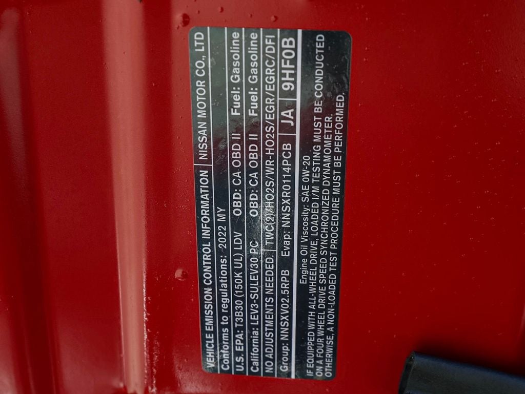 2022 Nissan Altima 2.5 SR