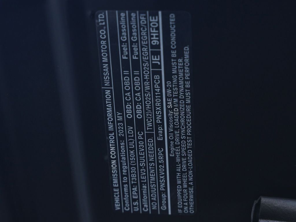 2023 Nissan Altima 2.5 SR