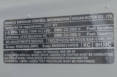 2024 Nissan Altima 2.5 SR