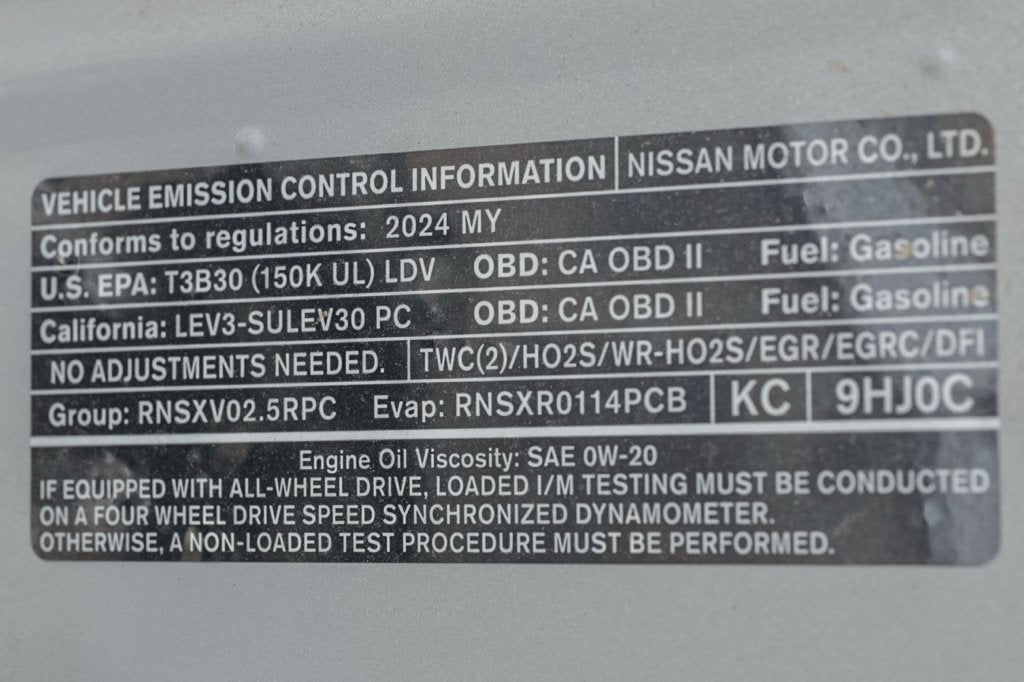 2024 Nissan Altima 2.5 SR