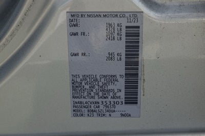 2024 Nissan Altima 2.5 SR