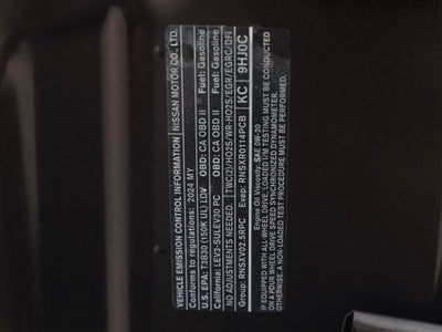 2024 Nissan Altima 2.5 SV