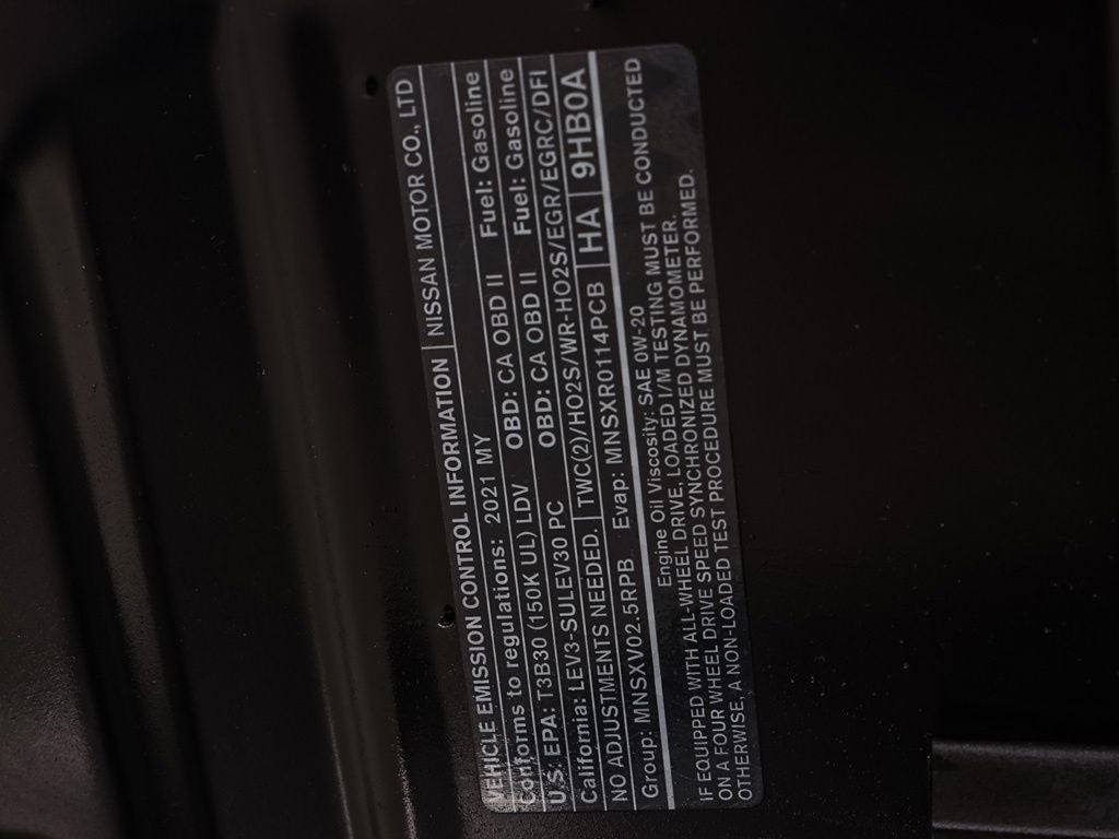 2021 Nissan Altima 2.5 SV