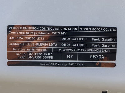 2025 Nissan Frontier S