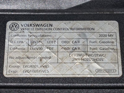 2020 Volkswagen Atlas Cross Sport 3.6L V6 SE w/Technology