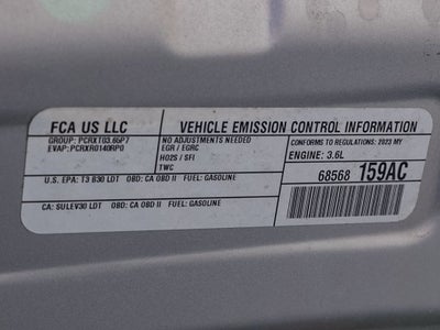 2023 Chrysler Voyager LX